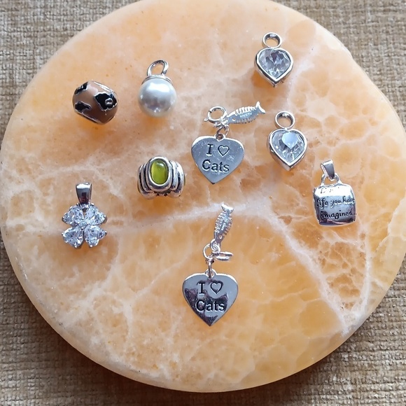 Silver Tone Bracelet Charms - Picture 4 of 6